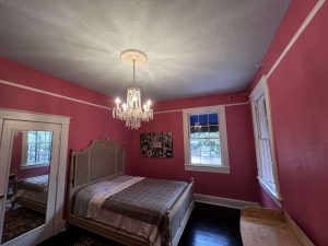 pink after corner